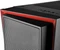 SilverStone Redline Series RL06 GP schwarz/rot, Glasfenster, Lüfter LED rot Vorschaubild