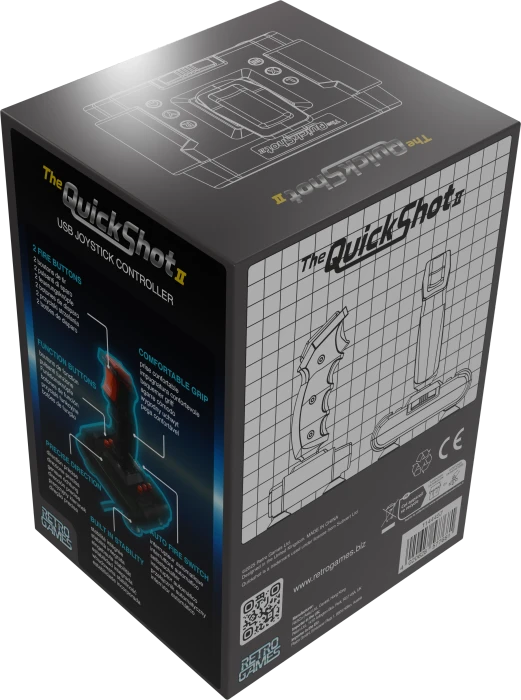 Retro Games Ltd. The Quickshot II Joystick (PC/MAC)