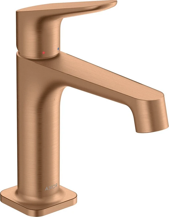 Hansgrohe Axor Citterio M 250 Waschbeckenarmatur mit Ablaufgarnitur brushed bronze