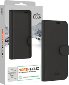 Eiger North Folio Case für Samsung Galaxy S26 schwarz
