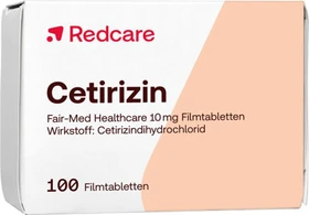 Redcare Cetirizin Filmtabletten, 100 Stück