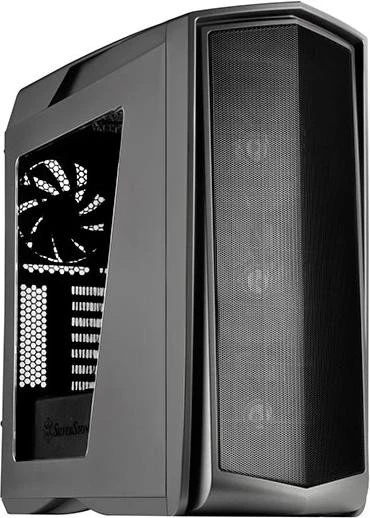 SilverStone Primera PM01 titanium, Acrylfenster
