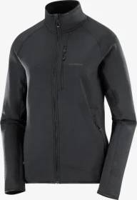Salomon Essential Lightwarm Jacke deep black (Damen)