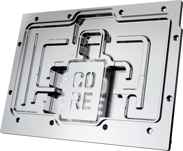 Alphacool Core RX 9070 XT Steel Legend mit Backplate