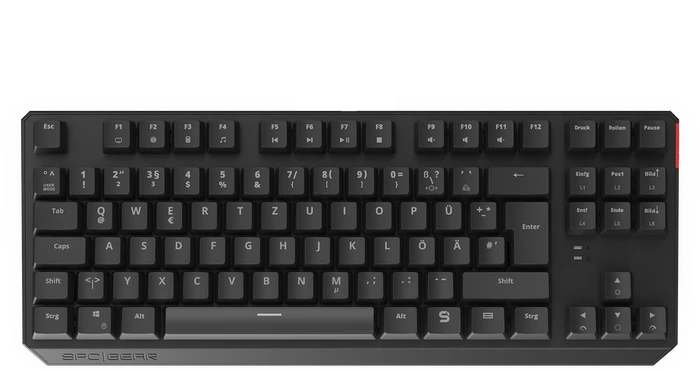 Endorfy SilentiumPC SPC Gear GK630K Tournament, LEDs RGB, Kailh BLUE, USB, DE