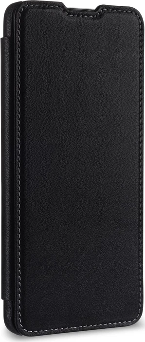 Stilgut Book Type Leather Case Nappa für Samsung Galaxy A51 schwarz