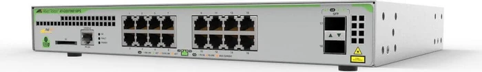 Allied Telesis CentreCOM GS970M Desktop Gigabit Managed Switch, 16x RJ-45, 2x SFP, 247W PoE+