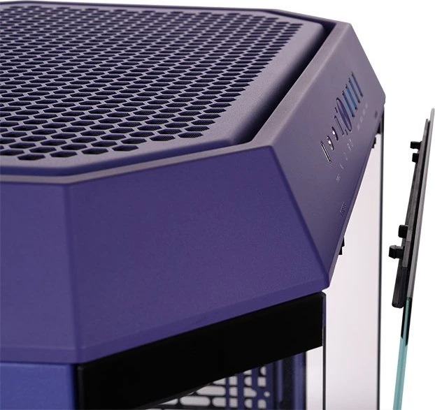 Thermaltake The Tower 600 Future Dusk, violett, Glasfenster