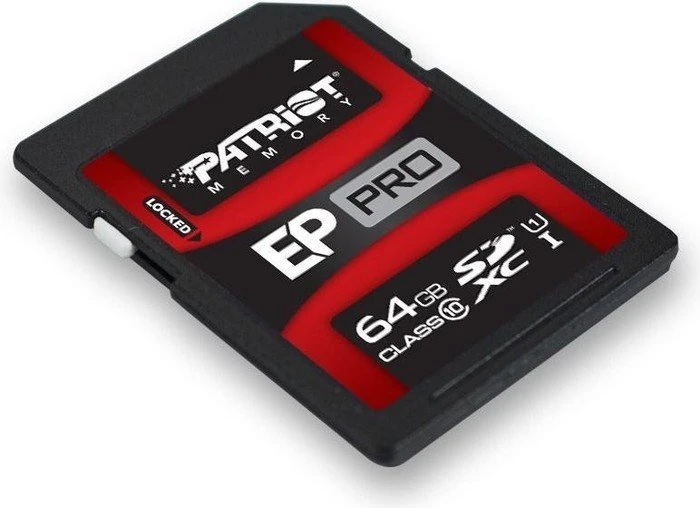 Patriot EP Pro R90/W50 64GB, UHS-I, Class 10