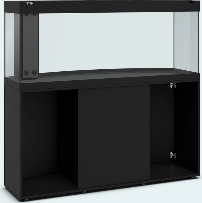 Juwel Vision 450 LED Aquarium-Set mit Unterschrank, schwarz/schwarz, 450l