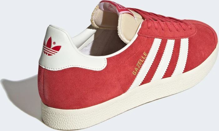 adidas Gazelle glory red/off white/cream white (Herren)