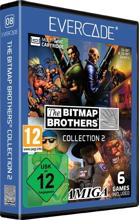 Blaze Entertainment Evercade Game Cartridge - The Bitmap Brothers Collection 2