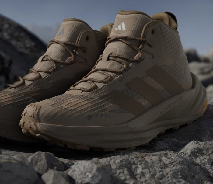 adidas Terrex Freehiker 3 Gore-Tex Mid khaki six/brown oxide/dark brown (Herren)