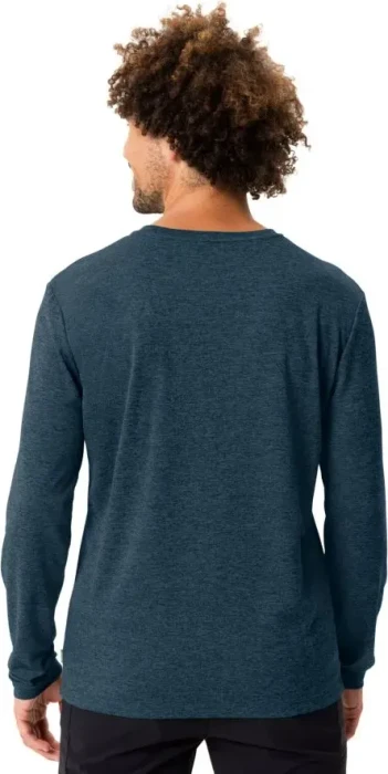 Vaude Essential Funktionsshirt langarm dark sea uni (Herren)