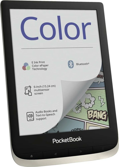 PocketBook Color, Moon Silver, 16GB Flash
