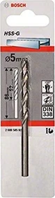 Bosch Professional HSS-G Spiralbohrer, 5x52x86mm, 1 Stück