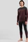 Odlo Revelstoke Performance Wool Warm Baselayer Funktionsshirt langarm black/fudge melange (Herren) Vorschaubild