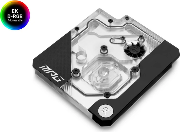 EK Water Blocks Quantum Line EK-Quantum MSI MPG X570S Carbon EK X D-RGB Monoblock, Nickel, Acryl