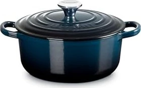Le Creuset Signature Gusseisen Bräter rund 20cm 2.4l nuit