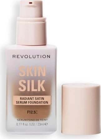 Revolution Beauty Skin Silk Radiant Satin Serum Foundation F12.5, 23ml