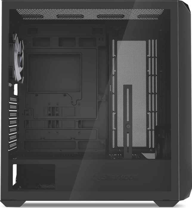 Sharkoon AK2 RGB Black, Glasfenster