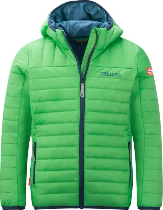 Trollkids Eikefjord Funktionsjacke fresh green (Junior)