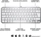 Logitech MX Keys Mini, LEDs weiß, Logi Bolt, Pale Gray, weiß/grau, USB/Bluetooth, FR Vorschaubild