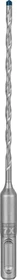 Bosch Professional EXPERT SDS-plus-7X Hammerbohrer, 4x100x165mm, 1 Stück