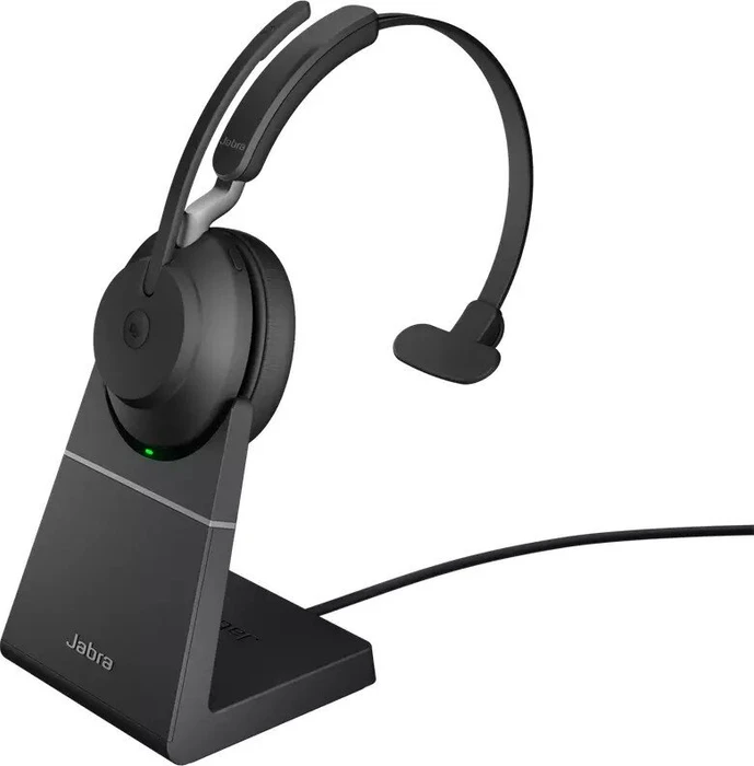 Jabra Evolve2 65 Mono USB-A MS with Charging Stand schwarz