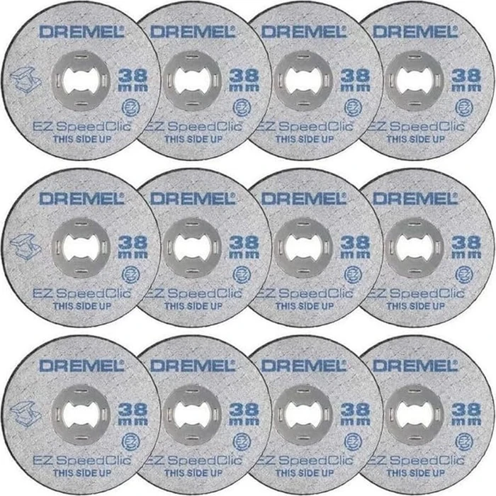 Dremel SpeedClic SC456B Metall Trennscheiben-Set, 12-tlg.