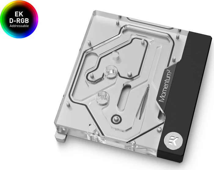 EK Water Blocks Quantum Line EK-Quantum Momentum² ASUS ROG Maximus Z790 Dark Hero D-RGB Monoblock, Nickel, Acryl