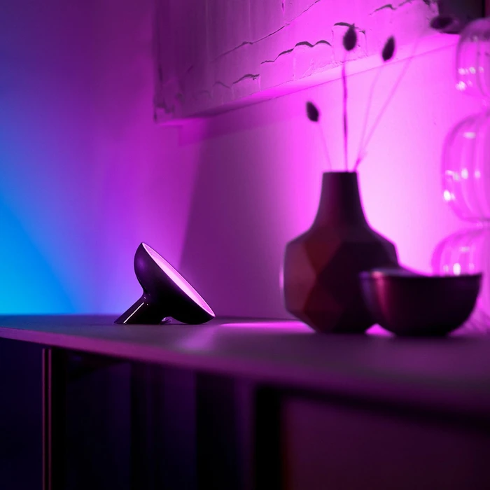Philips Hue White and Color Ambiance Bloom schwarz