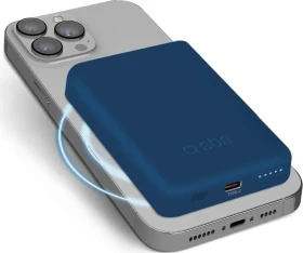 SBS Mobile Mag Power Bank 5000mAh blau