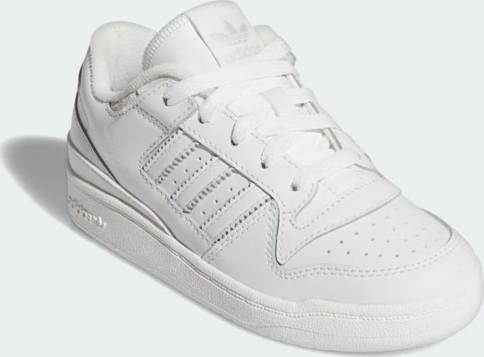 adidas Forum Low CL core white/cloud white/grey one (Junior)