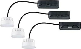 Paulmann LED-Modul Choose Coin White Switch rund 6.5W Einbauleuchte, 3 Stück