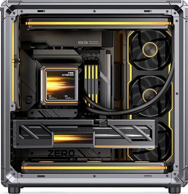 Jonsbo X400 Gray, Glasfenster
