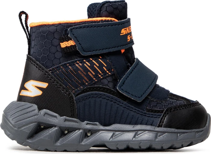 Skechers S Lights: Magna-Lights - Frosty Fun blau/schwarz (Junior)