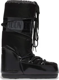 Moon Boot Icon Glance Satin schwarz
