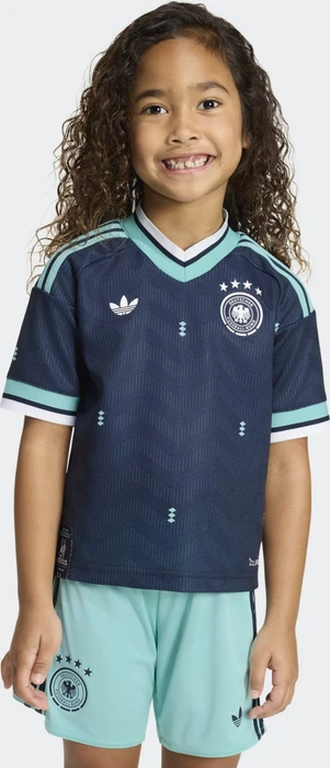 adidas FIFA WM 2026 Deutschland Kids Auswärtsausrüstung flash aqua (Junior)