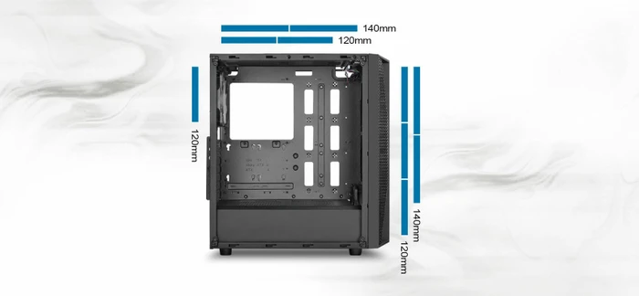 SilverStone Fara B1 RGB, Glasfenster