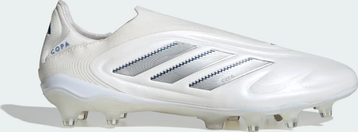 adidas Copa Pure 3 Elite Laceless FG cloud white/silver metallic/bright royal