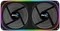 AeroCool Astro 24 ARGB, Dual-RGB-Fan, LED-Steuerung, 2x 120mm Vorschaubild