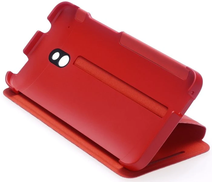 HTC HC-V851 Double Dip Flip Case für One Mini rot