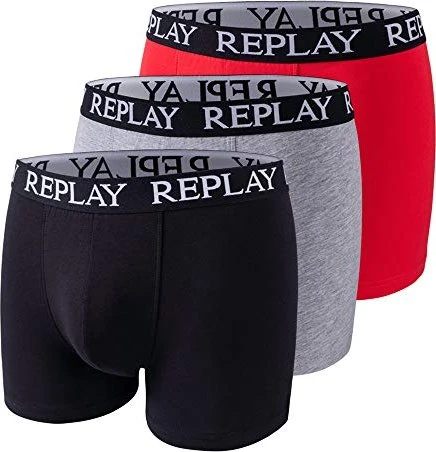 Replay Basic 3er Boxershorts (Herren)