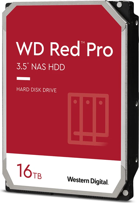 Western Digital WD Red Pro 16TB, 24/7, 512e / 3.5" / SATA 6Gb/s