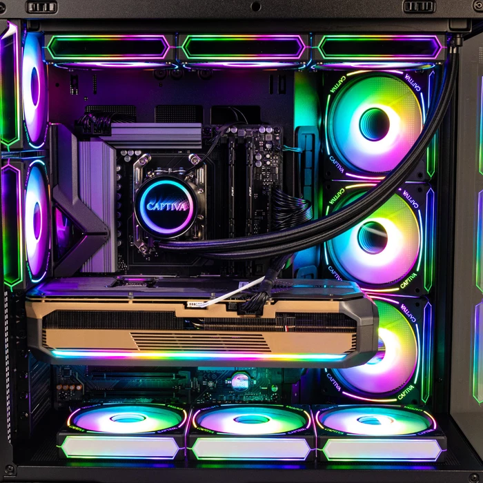 Captiva Highend Gaming R89-085, Ryzen 7 9800X3D, 64GB RAM, 2TB SSD, GeForce RTX 5080, Windows 11 Home