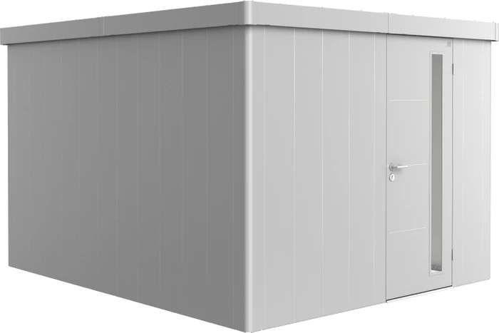 Biohort Neo 4C Gerätehaus silber-metallic