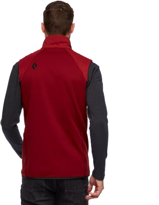 Black Diamond First Light Hybrid Funktionsweste dark crimson (Herren)