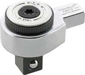 Stahlwille 735/10 Einsteck-Ratsche Steckschlüssel-Adapter 9x12mm, 1/2"