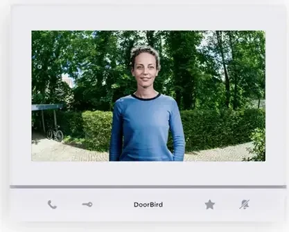 DoorBird A1103 IP-Video Innenstation polarweiß, Aufputz